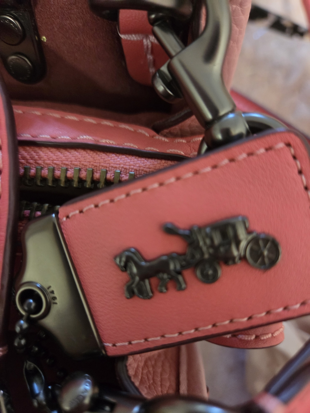 COACH Rogue 25 with Tea Rose Cherry Blossom Japan Exclusive 67690 PRICE FIRM!!!! - Picture 4 of 10